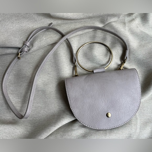 New! Anthropologie Veronica Ring Convertible crossbody/clutch purse - Picture 1 of 4